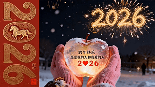 2026跨年快乐