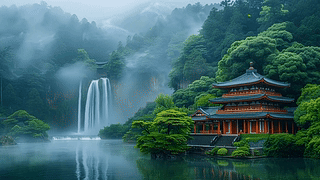 国风山水