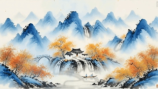 古风山水