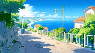 乡村的那片海