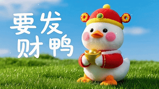 祝你发财鸭