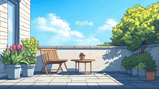 护眼观景阳台