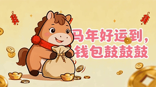 钱包鼓鼓