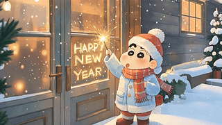 新年快乐节日氛围