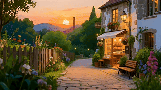 夕阳风景