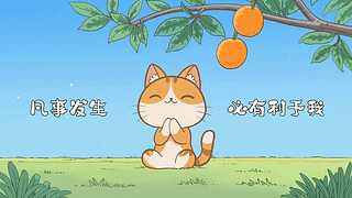 许愿猫咪打工人