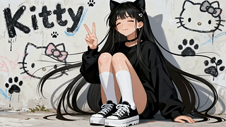 可爱美女