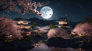 古风月景