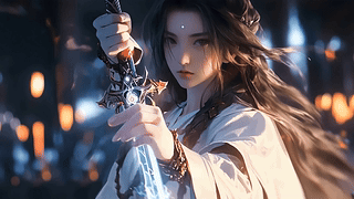 赛博古风女神