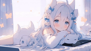 可爱女孩