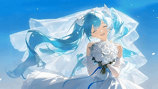 花嫁Miku-初音未来