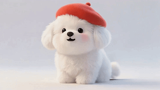 可爱狗狗