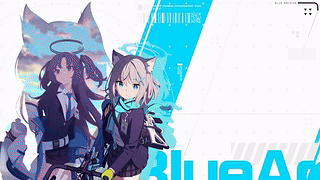 16:9 蔚蓝档案 (Blue Archive) 官网主页动画 (3840*2160)