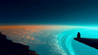 幻想云端天空