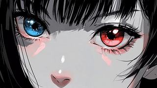 异瞳少女