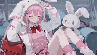 可爱女孩