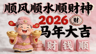 2026马年大吉，顺风顺水