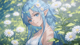 精灵耳女孩