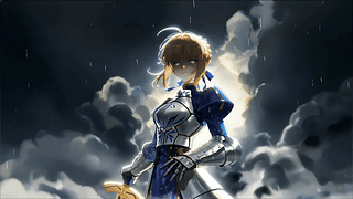 雨中Saber