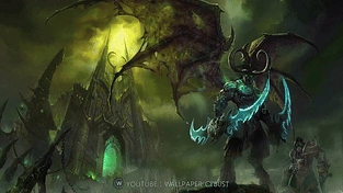 魔兽世界 伊利丹 / Dota 2 恐怖利刃 动态壁纸 | 作者：Commission ok