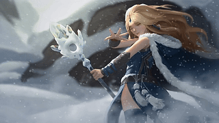 Dota 2 水晶室女 / YouTube壁纸 赛博爆裂