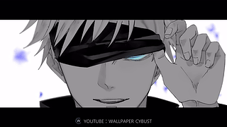 咒术回战 - 五条悟 YouTube壁纸 赛博爆裂