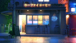 Lo-Fi 咖啡馆 (动态壁纸)