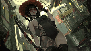 刺青刀剑少女