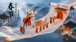 国风新年画卷