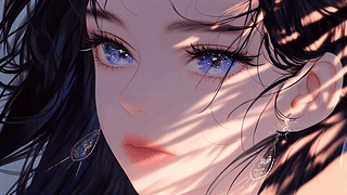 唯美星瞳美少女