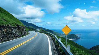 唯美海景公路