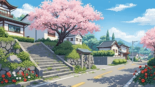 春日樱花街道