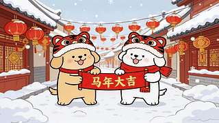 马年大吉