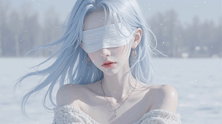 性感蒙眼女神