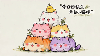 开心小猫