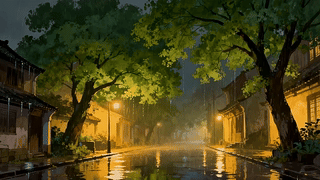 雨夜小路