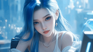 性感吊带女孩