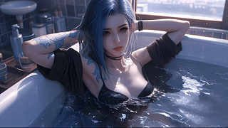 性感浴缸金克斯