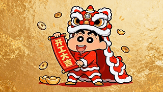 开工大吉蜡笔小新