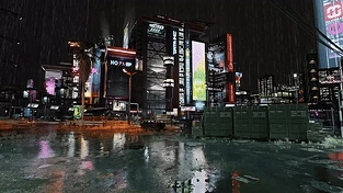 赛博科幻雨夜城市 动态壁纸 | 作者：小皮球