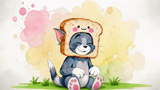 可爱的tom猫