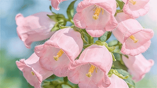 护眼春日风铃花