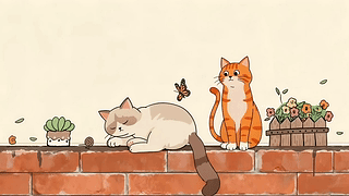 慵懒的猫