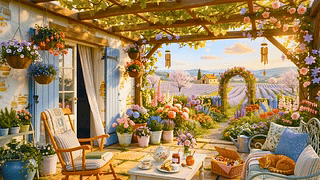 唯美小屋花海