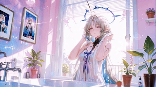 镜前晨光少女-卡提希娅