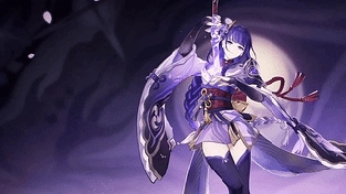 「原神」 雷电将军 2 动态壁纸 | 作者：用户aaacalLra
