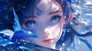 迷路的星星藏进了眼睛里