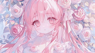 玫瑰花少女
