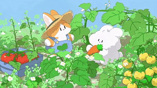 把春天种进菜园