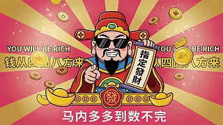 你指定发财